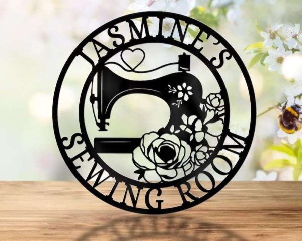 Sewing Room Sign Custom Metal Sewing Sign Metal Sewing Decor