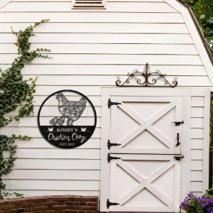 Vintage Chicken Coop Sign Chicken Hen House Farmhouse Personalized Farm Metal Sign 3