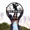 Womens Golf Personalized Metal Sign Gift For Golfer 1