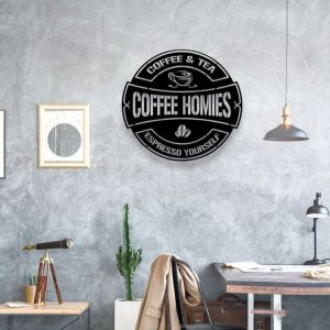il 794xN.4625744250 27yl.jpgCoffee And Tea Metal Wall Art Metal Coffee Sign Personalized Coffee Bar Home Decor Housewarming Gift 3