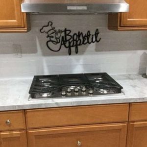 Bon Appetit Kitchen Dining Room Restaurant Rustic Decor Custom Metal Sign Chef Housewarming Gift 2