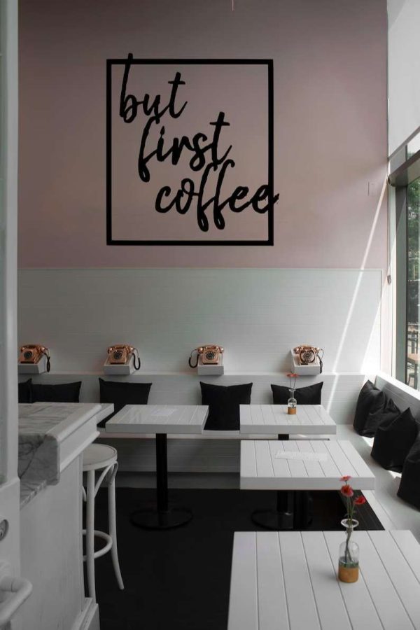 But First Coffee Wall Art Coffee Station Sign Coffee Bar Sign Kitchen Decor Home Decor Gift