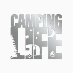 Camping Life Funny Camping Quotes RV Campfire Custom Metal Sign 2