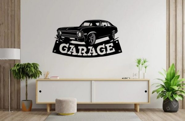 Chevy Nova Garage Wall Art