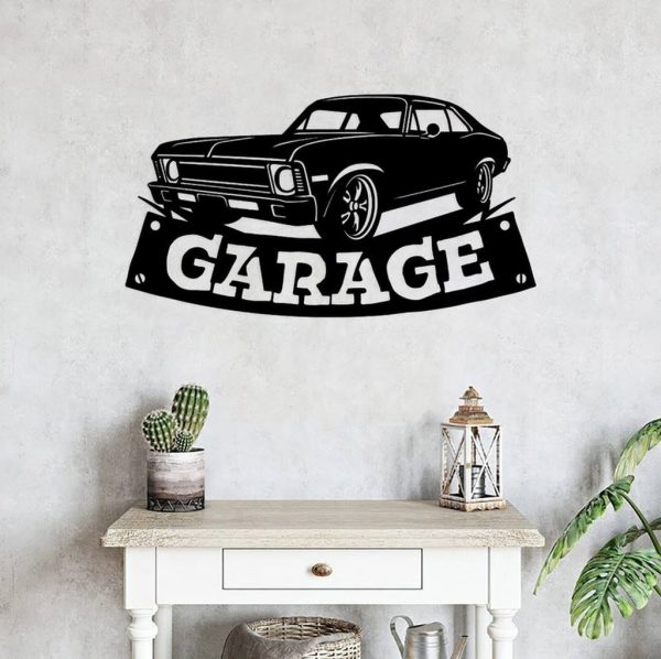 Chevy Nova Garage Wall Art