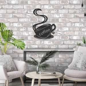 Coffee Cup Personalized Coffee Name Sign Coffee Wall Decor Coffee Sign Kitchen Decor Coffee Station Sign For Coffee Shop