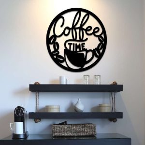 Coffee Time Coffee Station Sign Coffee Beans Sign Coffee Bar Sign Coffee Lover Gifts 4