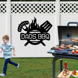 Custom BBQ Sign Grill Sign Barbecue Sign Dad Gifts Fathers Day BBQ Gifts