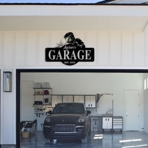 Custom Garage Metal Sign Personalized Welder Decorative Workshop Gifts for Men Fathers Day Gift 3