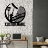 Custom Grill Metal Sign Backyard BBQ Name Sign Barbecue Sign Home Outdoor Decor Dad Mom Gift 2