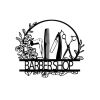 Custom Hair Dresser Sign Hair Stylist Sign Beauty Salon Gifts Barber Shop Decor 1