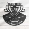 Custom Hair Salon Hair Stylist Name Sign Hairdresser Sign Barbershop Decor Gift for Hair Cutter 4