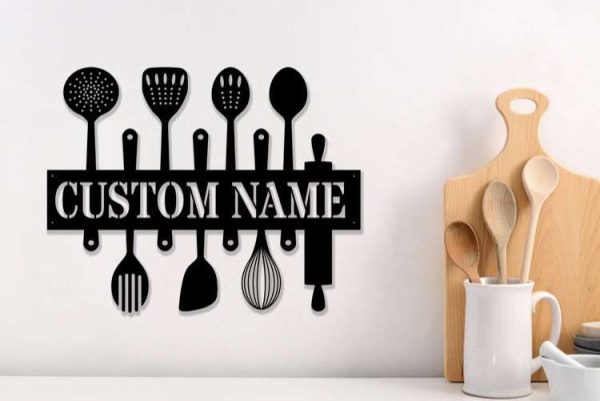 Custom Metal Sign For Kitchen Cooking Lover Gifts Kitchen Decor Housewarming Gifts