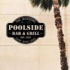 Custom Poolside Bar And Grill Metal Sign BBQ Sign Pool Bar Sign Tiki Bar Sign Pool Bar Oasis Sign For Pool Bar Patio Decor 3 1