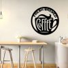 Fresh Brewed Coffee Coffee Lover Sign Coffee Bar Decor Metal Coffee Sign Home Bar Decor 2
