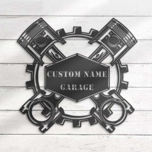 Garage Custom Metal Signs Workshop Name Sign Car Mechanic Repair Decoration Repairman Gifts Home Decor Dad Gifts 34