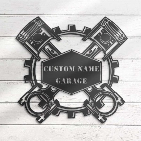 Garage Custom Metal Signs Workshop Name Sign Car Mechanic Repair Decoration Repairman Gifts Home Decor Dad Gifts