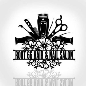 Hair And Nail Salon Personalized Metal Wall Art Barber Shop Decor Custom Metal Sign 1