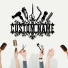 Hair Salon Barbershop Personalized Opening Ceremony Gift Custom Metal Sign 4