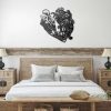 Mermaid Reading Book Library Reading Room Decor Book Enthusiast Avid Book Reader Custom Metal Sign 3