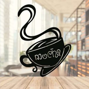 Mocha Mug Metal Coffee Signs Coffee Lover Sign For Bar Sign Personalized Kitchen Sign Home Decor 5