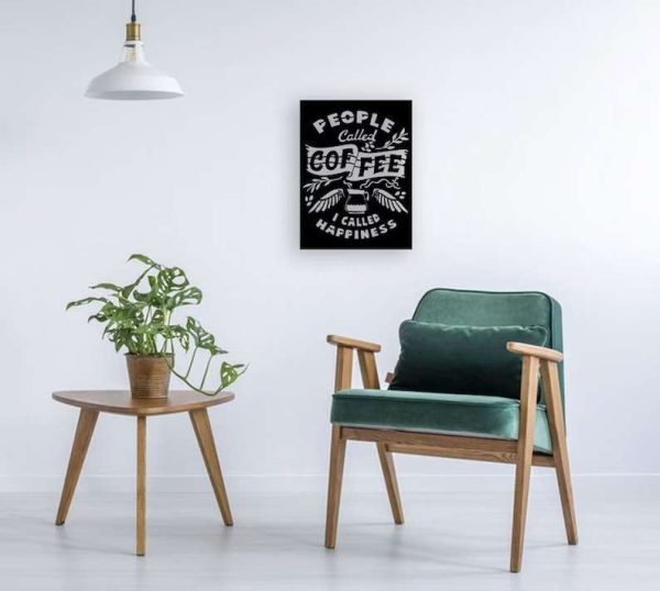 People Called Coffee I Called Happiness Home Office Decor Motivational Coffee Sign Coffee Decoration For Kitchen