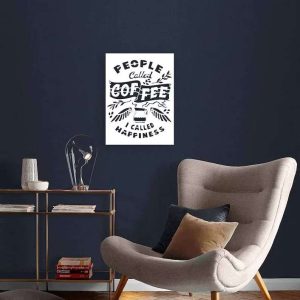 People Called Coffee I Called Happiness Home Office Decor Motivational Coffee Sign Coffee Decoration For Kitchen 2