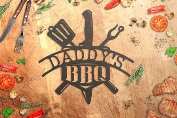 Personalized Barbecue Metal Sign Grill Sign Fathers Day BBQ Gift Dad Gift Home Outdoor Decor