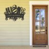 Personalized Barber Shop Sign Hairstylist Barber Address Metal Sign Yard Sign Outdoor Decor Barber Gifts 2
