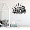 Personalized Beauty Salon Daisy Flower Custom Metal Sign Hair Salon Decor Idea 5