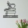 Personalized Books Library Reading Room Decor Custom Metal Sign 2