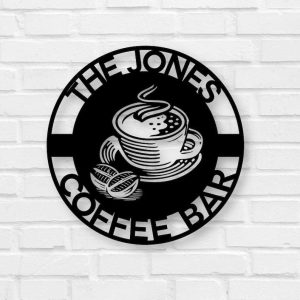 Personalized Coffee Bar Sign Coffee Station Sign Coffee Lover Sign Coffee Decoration For Kitchen 1