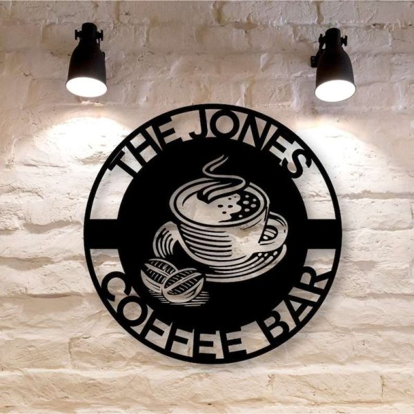 Personalized Coffee Bar Sign Coffee Station Sign Coffee Lover Sign Coffee Decoration For Kitchen