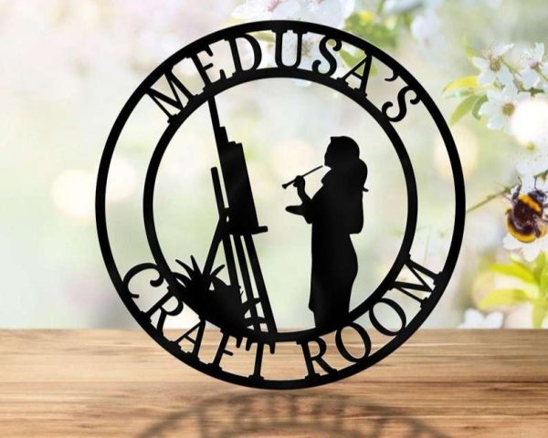 Personalized Craft Room Sign Teacher Gifts Painting Sign Art Class Sign Birthday Gifts