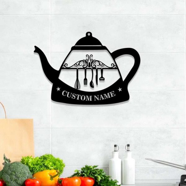 Personalized Family Kitchen Sign Farmhouse Kitchen Decor Mom Grandma Gifts