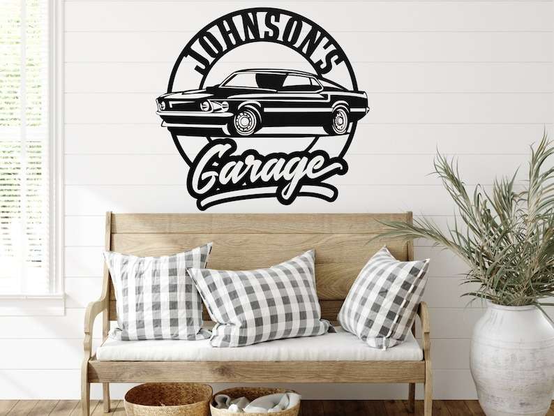 Personalized Car Metal Sign Garage Sign Workshop Sign Mechanic Gifts Man  Cave Decor Fathers Day Gifts Birthday Gifts for Men - Custom Laser Cut  Metal Art & Signs, Gift & Home Decor