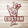 Personalized Hair Salon Welcome Sign Hairdresser Business Sign Custom Metal Sign 1