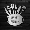 Personalized Kitchen Sign Cooking Gifts Kitchen Home Backyard Decor Mom Gifts 1