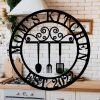 Personalized Kitchen Sign Cooking Lover Gifts Kitchen Decor Home Backyard Decoration Mom Gifts 2