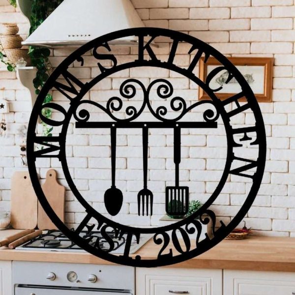 Personalized Kitchen Sign Cooking Lover Gifts Kitchen Decor Home Backyard Decoration Mom Gifts