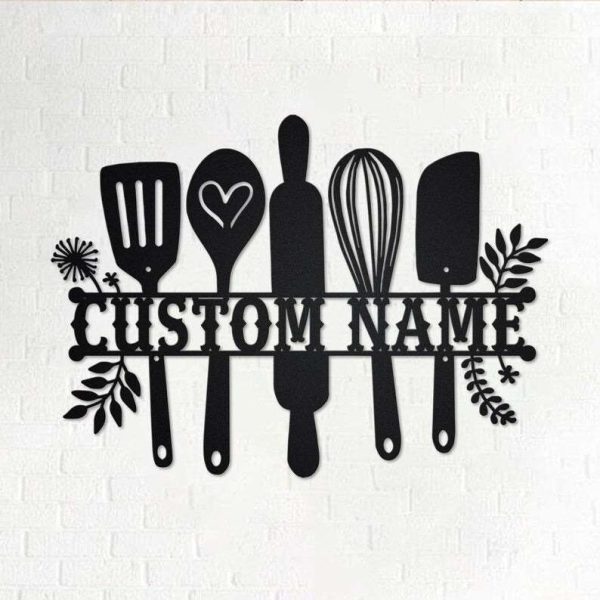 Personalized Kitchen Sign Cooking Lover Gifts Kitchen Decor Housewarming Gifts