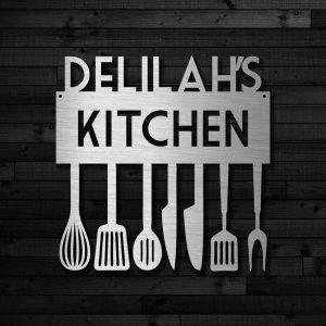 Personalized Kitchen Sign Cooking Lover Sign Kitchen Decor Housewarming Gifts Mom Gifts 1