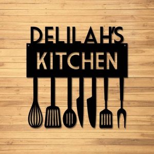 Personalized Kitchen Sign Cooking Lover Sign Kitchen Decor Housewarming Gifts Mom Gifts 3