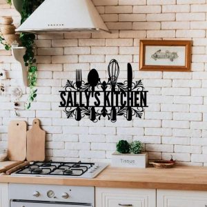 Customized Cooking Kitchen Mother's Day Custom Metal Sign, Kitchen