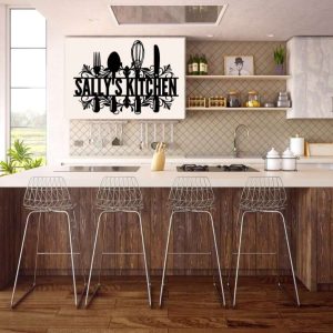 Personalized Kitchen Sign Kitchen Wall Decor Mothers Day Gifts Kitchen  Gifts Mom Gifts - Custom Laser Cut Metal Art & Signs, Gift & Home Decor