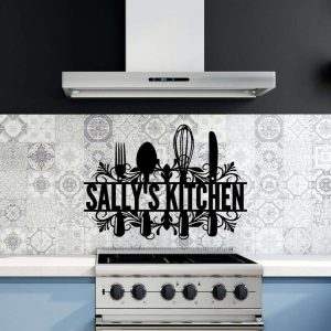 Personalized Kitchen Sign Cooking Sign Mom Gifts Mothers Day Gifts Kitchen Decor 4