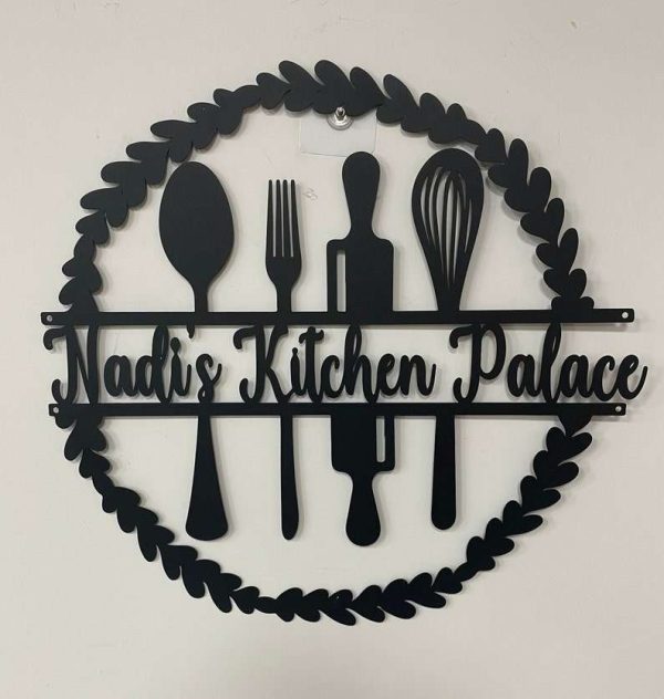 Personalized Kitchen Sign Kitchen Decor Cooking Lover Gifts Housewarming Gifts