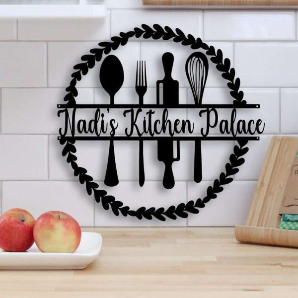 Personalized Kitchen Sign Kitchen Decor Cooking Lover Gifts Housewarming Gifts