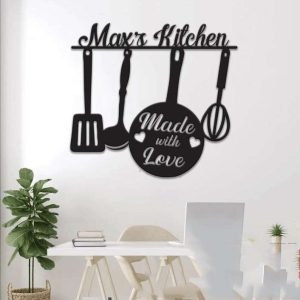 Personalized Kitchen Sign Kitchen Decor Mothers Day Gifts Cooking Gifts