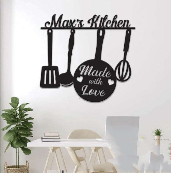 Personalized Kitchen Sign Kitchen Decor Mothers Day Gifts Cooking Gifts